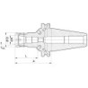 Mandrin à pinces DIN69871ADB SK40-ER16 long HAIMER