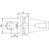 Mandrin porte-fraise JISB6339ADB BT50-32 HAIMER