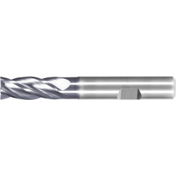 Fraise Basic Mill VHM AlTiN type UNI Z4 tige HA 16mm Haimer