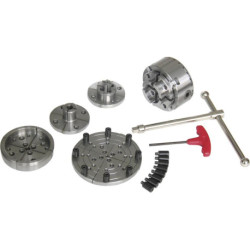 Mandrin à 4 mors Premium-Set D 95 mm Holzstar