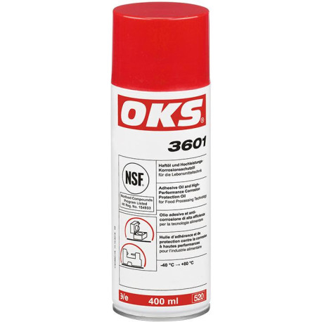 OKS 3601 Huile adhésive et anticorrosion en spray de 400 ml (Par 12)