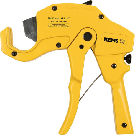 P 42 avec RL rapide Tubes d D 42 mm - 1 5/8 Rems