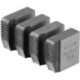 Mâchoires de coupe R 3/8 Rems Filetage de tube R conique re ISO 7-1. EN 10226