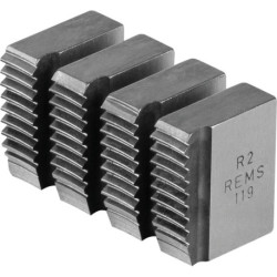 Mâchoires de coupe R 2 Rems Filetage de tube R conique à droite ISO 7-1. EN 10226