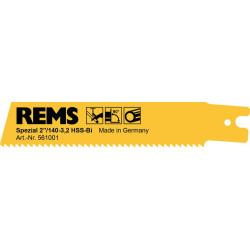 Lames de scie sabre pack de 5REMS Lame de scie 140/3.2