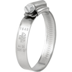 Collier de serrage à vis sans fin ABA d'origine 58-75/12 C7 W4 (Par 50)