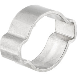 Collier de serrage à oreille NORMAClamp Collier de serrage à 2 oreilles 5-7 W1 Acier galvanisé (Par 100)