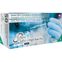 Gants à usage unique en nitrile. HIGH RISK PRO. non poudrés. Taille 3XL