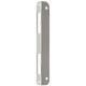 Plaque d'angle porte serrure 170mmDIN R+L 20mm rd.Nickel-si