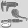 Bague d'ébarbage filetéeAR M 22x1 tolérance 6g