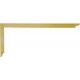 Equerre de charpentier 700mm avec trous Hedu