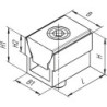 Tendeur double clavette force de serrage 6.6kN MITEE-BITE