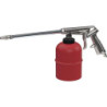 Pistolet pulvérisateur Buse orientable. 1l. Plastique blanc. 2-6bars. Prise NW7.2 RIEGLER.
