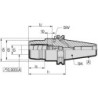 Mandrin à expansion hydro DIN69871ADB SK40 8x80.5mm GÜHRING