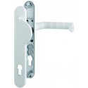 Ensemble porte-serrure profil, 554/3357N/1313G F9016 8/040 PZ-9