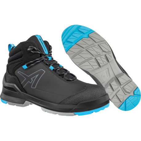 Bottes à lacets TARAVAL BLACK/BLUE MID. ESD FO SR S3L. Gr.41