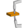 Palpeur rapide extérieur 0-15mm Tranchant:R0.4mm KRÖPLIN