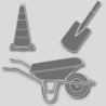 Cordon de charge pour lampe de travail à accu