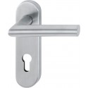 Poignée porte FS-WE -Grt-Schild F69 FS-E58/353KH/1400,9,72,PZ