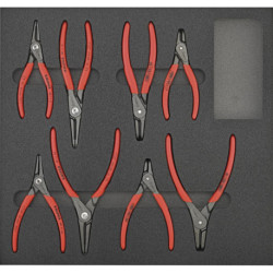 Module d'outillage 1/3 pinces à circlips Knipex