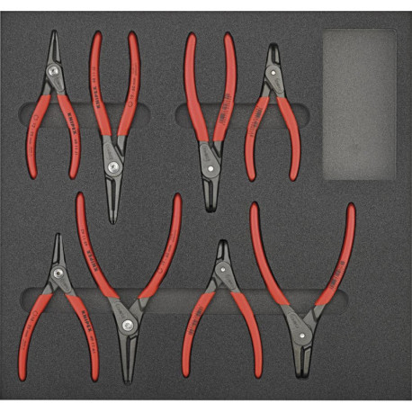 Module d'outillage 1/3 pinces à circlips Knipex