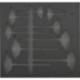 Module d'outils 2/3 vide Poignée en T Torx Wera