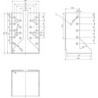 Sabot de poutre intérieur 80x120x75x2mm (Par 10)