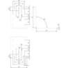 Cornière sans moulure 70x70x55x2.5mm (Par 20)