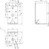 Cornière pour charge lourde 95x53x45x2.5mm avec 1 rainure (Par 20)