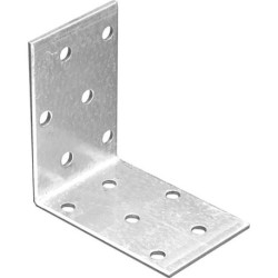 Cornière de panneau perforé 60x60x40x2.0 mm (Par 20)