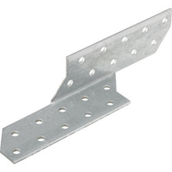 Ancrage de panne chevron- droit 32x210x2.0mm (Par 20)