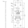 Raccord plat 100x35x2.5 mm (Par 20)