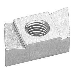 Plaque filetée type 40/22 acier inoxydable A4 M10 (Par 100)