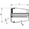 Pince de serrage DIN6499B HPD3210.0mm FAHRION