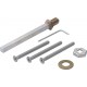 Kit de montage porte BS-SCHUTZ -GRT SST KN/GR 10 87-92 UNSICHTBAR