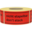 Remarque Étiquettes non empilables 1.000 pcs/rouleau