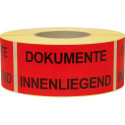 Remarque Étiquettes Doc. Intérieur 1.000 pcs/rouleau