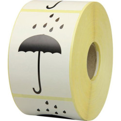 Remarque Étiquettes Protéger de l'humidité 1.000 pcs/rouleau
