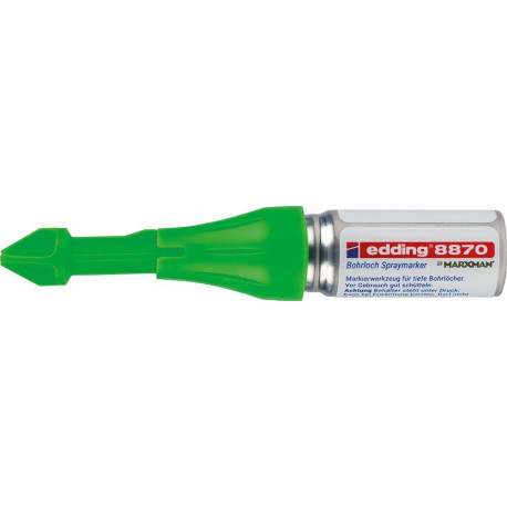 Marqueur pour trous de perçage 8870 vert fluo edding