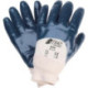 Gant en nitrile.bleu. Ceinture.partiellement enduite. Taille 11