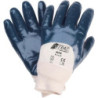 Gant en nitrile.bleu. Ceinture.partiellement enduite. Taille 11