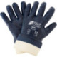 Gant en nitrile.bleu. Manchette.entièrement revêtue. Gr.11