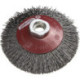 Brosse conique Xtreme acier 100x0.3mm ondulée Osborn