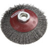 Brosse conique Xtreme acier 100x0.3mm ondulée Osborn