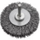 Brosse ronde sur tige Xtreme Ø70 x 18 x 0.3 mm fil d'acier ondulé Osborn