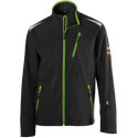 Veste FORTIS 24 pour hommes, noir/limegreen. Taille 3XL