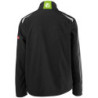 Veste FORTIS 24 pour hommes, noir/limegreen. Taille 3XL