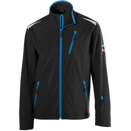 Veste homme 24. noir/turquoise. Gr. S