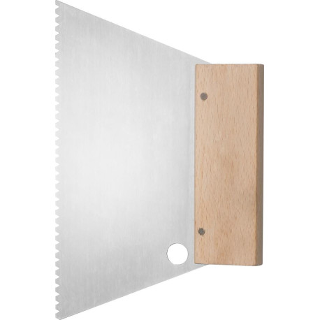 Spatule à colle dentée fine B2 180mm FORTIS