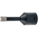 Mèche diamantée 8 mm. M14 avec cire de refroidissement FORTIS